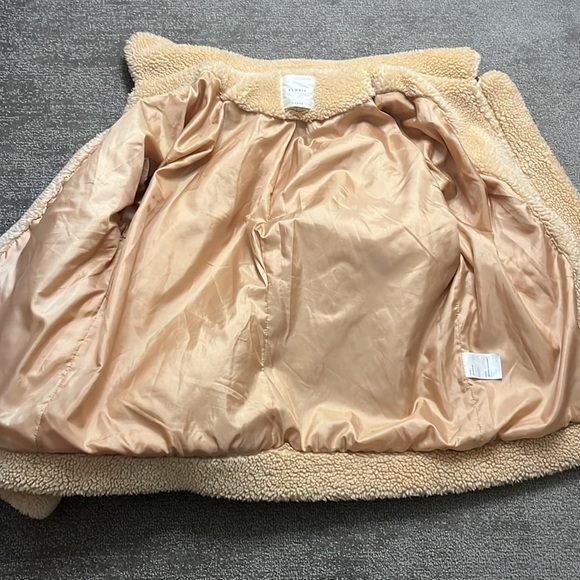 Elodie Sherpa Teddy Jacket Size L - Picture 9 of 9